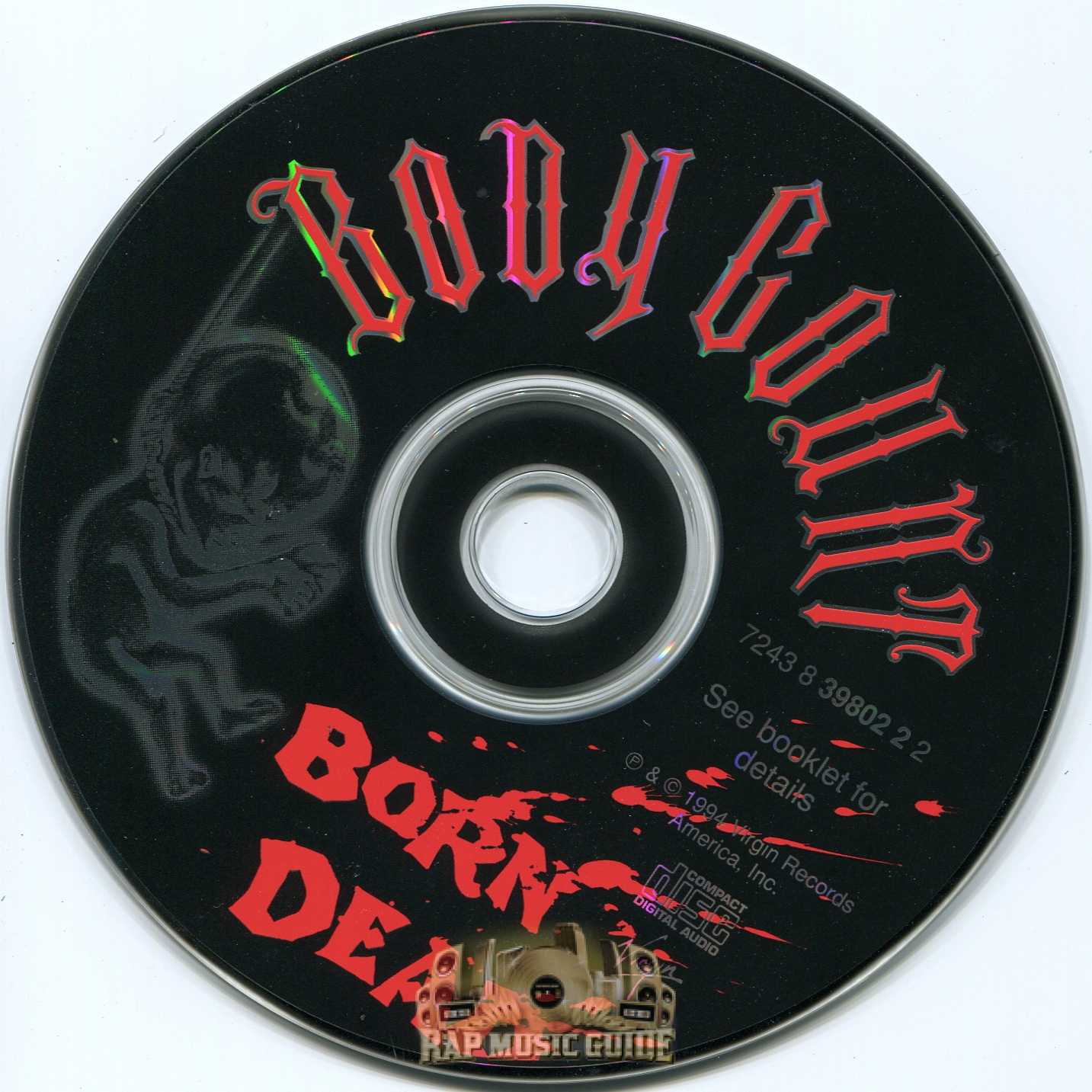 Body Count Born Dead CD Rap Music Guide
